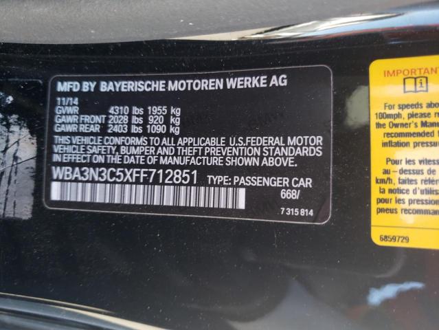 WBA3N3C5XFF712851 BMW 428 I