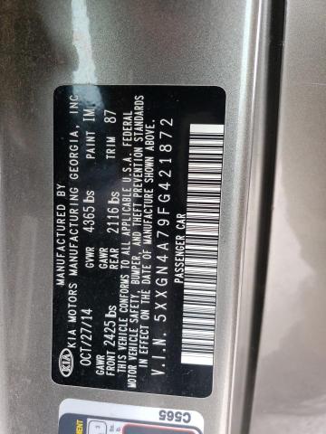 5XXGN4A79FG421872 KIA OPTIMA EX