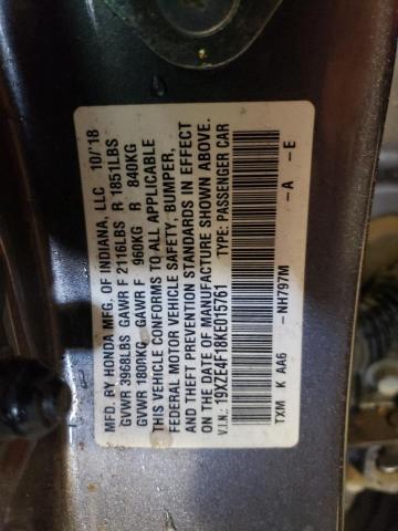 2019 HONDA INSIGHT LX 19XZE4F18KE015761