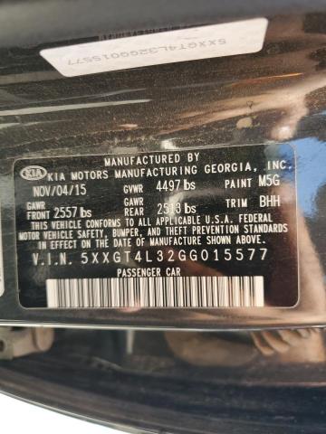 5XXGT4L32GG015577 KIA Optima Lx