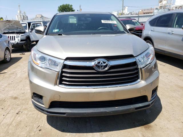 VIN 5TDBKRFH8ES024331 2014 Toyota Highlander, LE no.5