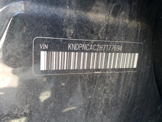 KNDPNCAC2H7177694 KIA Sportage Ex