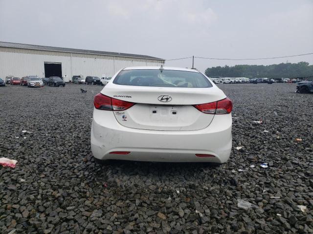  HYUNDAI ELANTRA 2012 Білий