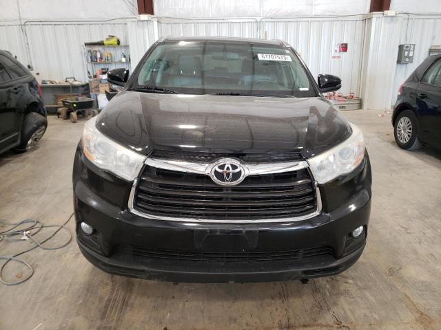 VIN 5TDJKRFH3ES014933 2014 Toyota Highlander, Xle no.5