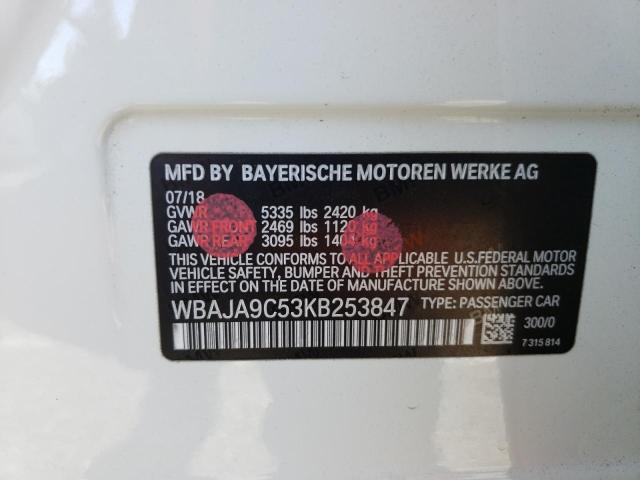 WBAJA9C53KB253847 BMW 530e