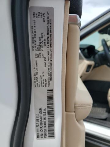 1C4RJKBG6M8110634 Jeep Grand Cherokee L Limited