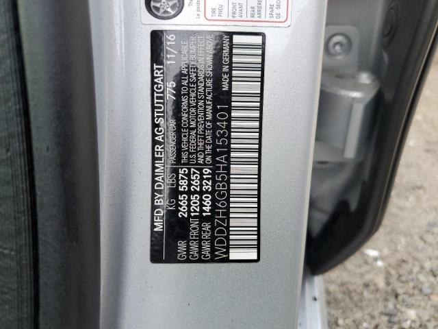 2017 MERCEDES-BENZ E 400 4MAT - WDDZH6GB5HA153401