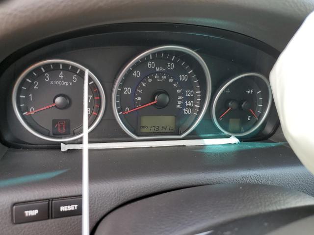 VIN: KM8NU13C29U081445 Auction: COPART Lot: 59424943 Location: GA - SAVANNAH KM8NU13C29U081445 HYUNDAI VERACRUZ 2009 GOLD Photo 9