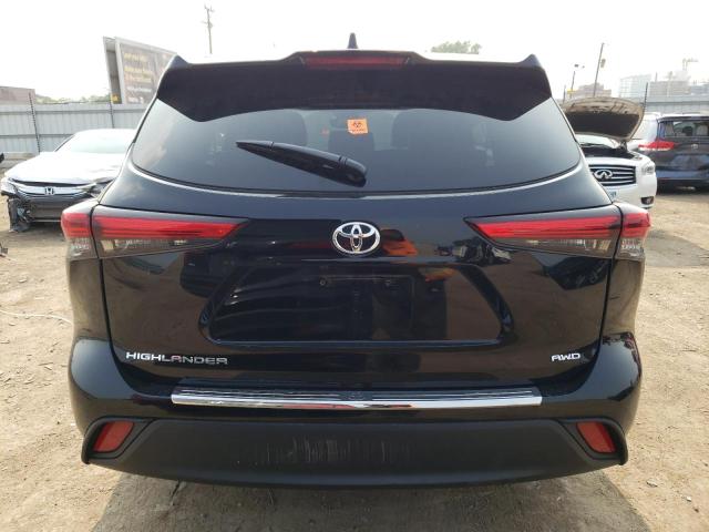 VIN 5TDHZRBH7NS567018 2022 Toyota Highlander, Xle no.6