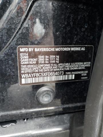 2015 BMW 750 LXI - WBAYF8C5XFD654073