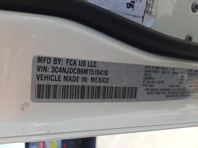 3C4NJDCB6MT515410 Jeep Compass Limited