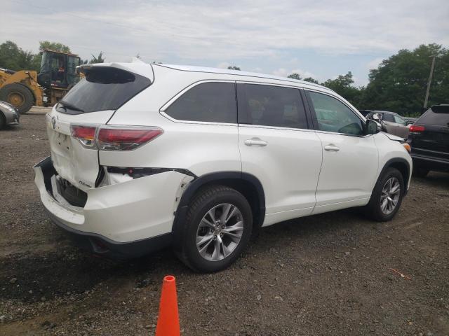 VIN 5TDJKRFH6ES044590 2014 Toyota Highlander, Xle no.3