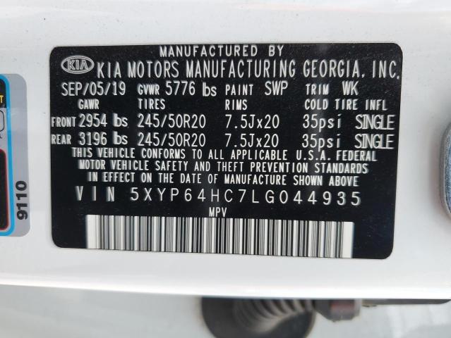 5XYP64HC7LG044935 KIA Telluride S