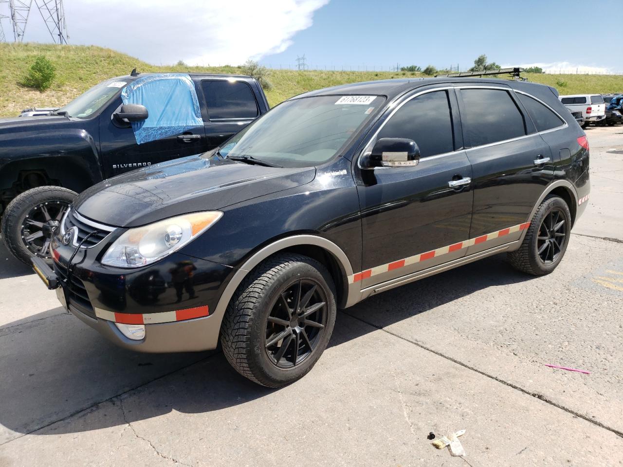 2012 Hyundai Veracruz Gls vin: KM8NUDCC5CU191544