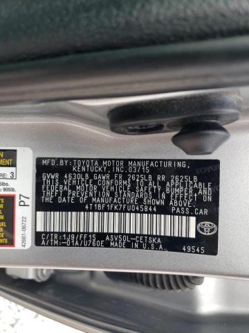 VIN 4T1BF1FK7FU045844 2015 Toyota Camry, LE no.12