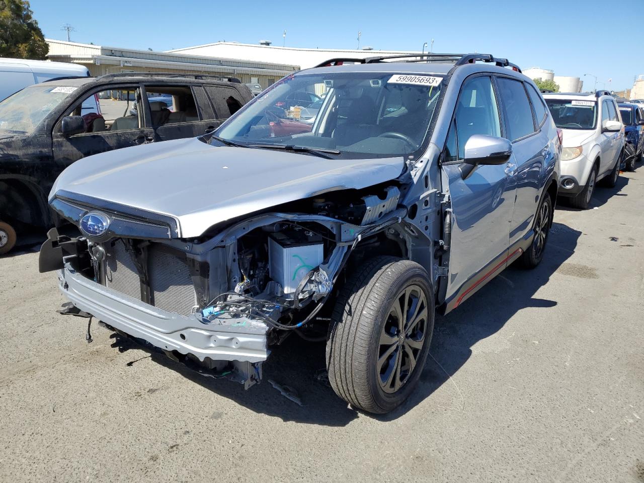JF2SKARC5MH593546 SUBARU FORESTER S 2021