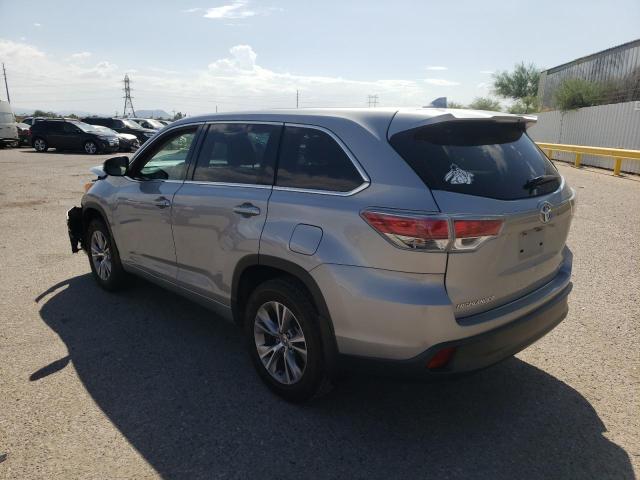 VIN 5TDBKRFH3ES039626 2014 Toyota Highlander, LE no.2