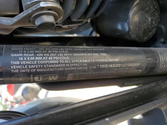 2018 HARLEY-DAVIDSON FLTRU 1HD1KGD31JB658359