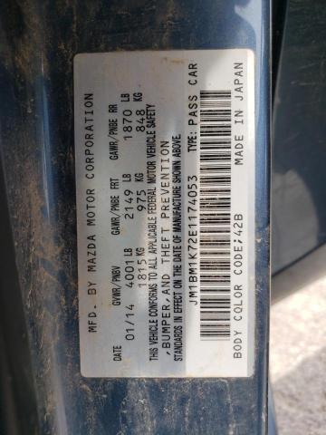 JM1BM1K72E1174053 Mazda 3 SPORT