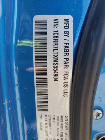 2021 RAM 1500 CLASS - 1C6RR7LTXMS554904