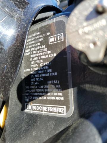 2014 TRIUMPH MOTORCYCLE BONNEVILLE - SMT910K10ET619702