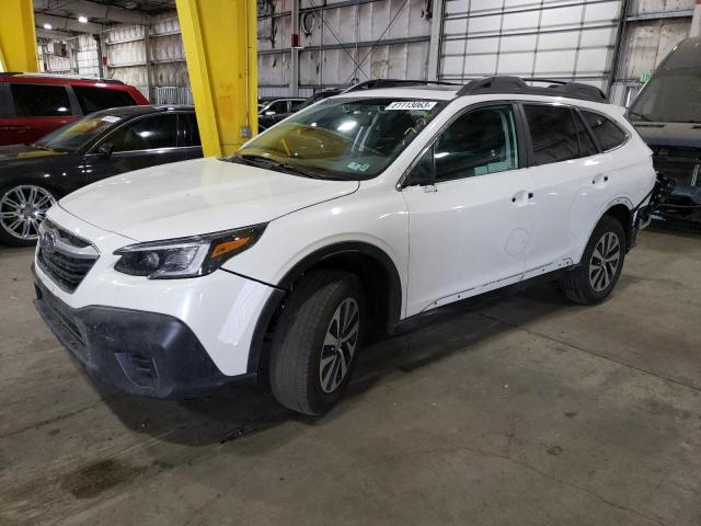 VIN: 4S4BTAFC5N3146421 Auction: COPART Lot: 61113063 Location: OR - PORTLAND SOUTH 4S4BTAFC5N3146421 SUBARU OUTBACK 2022 WHITE Photo 1