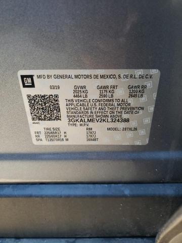 2019 GMC TERRAIN SL - 3GKALMEV2KL324388