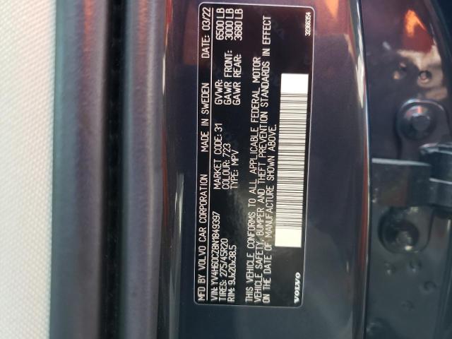 YV4H60CZ8N1849397 Volvo Xc90 T8 Recharge Inscription Express
