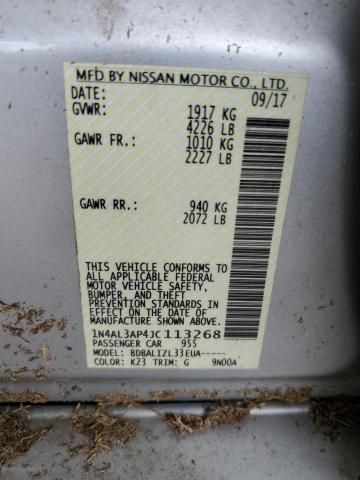 1N4AL3AP4JC113268 Nissan ALTIMA 2.5