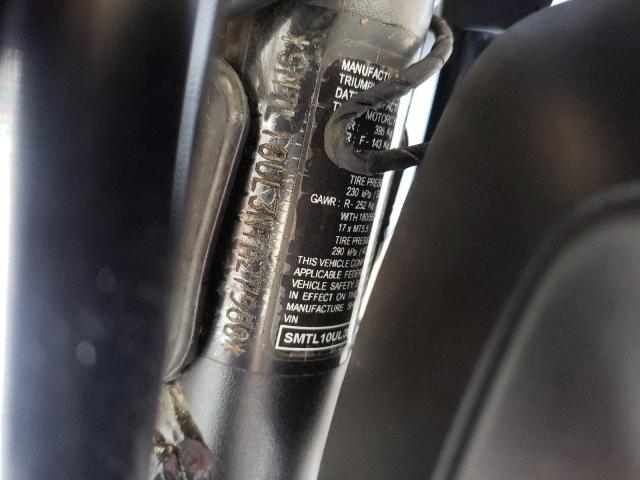 2022 TRIUMPH MOTORCYCLE TRIDENT 66 SMTL10UL3NTAZ7980