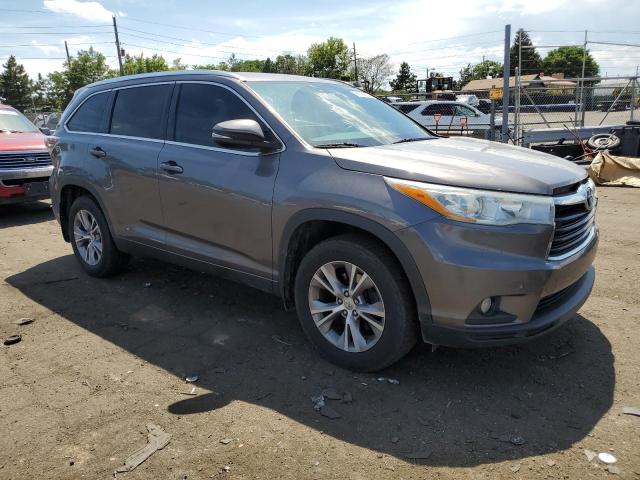 VIN 5TDJKRFH3FS209822 2015 Toyota Highlander, Xle no.4