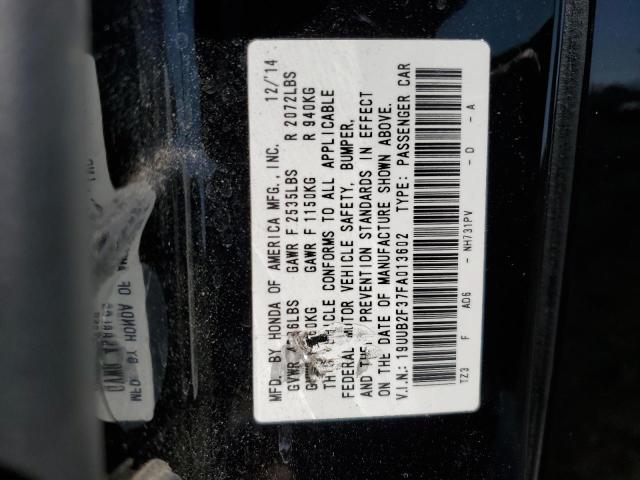 19UUB2F37FA013602 Acura TLX
