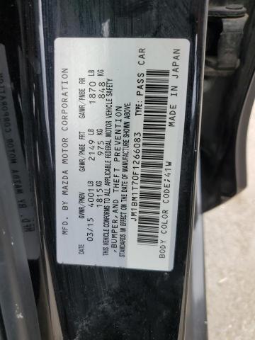 2015 MAZDA 3 SV - JM1BM1T70F1266083