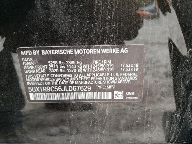 5UXTR9C56JLD67629 2018 BMW X3, photo no. 14