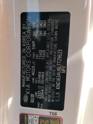 KNDJ63AU6L7729623 KIA Soul Gt Line