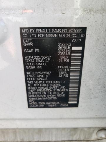 KNMAT2MV4HP557719 Nissan ROGUE S
