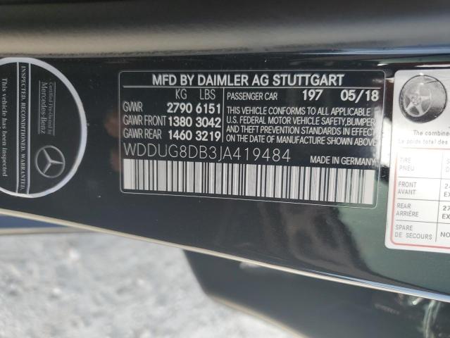 2018 MERCEDES-BENZ S 560 - WDDUG8DB3JA419484