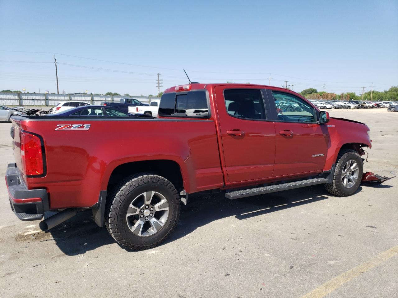 1GCPTDE12G1284329 CHEVROLET COLORADO 2016