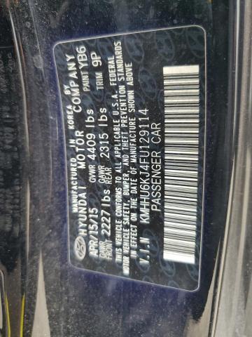 2015 HYUNDAI GENESIS CO - KMHHU6KJ4FU129114