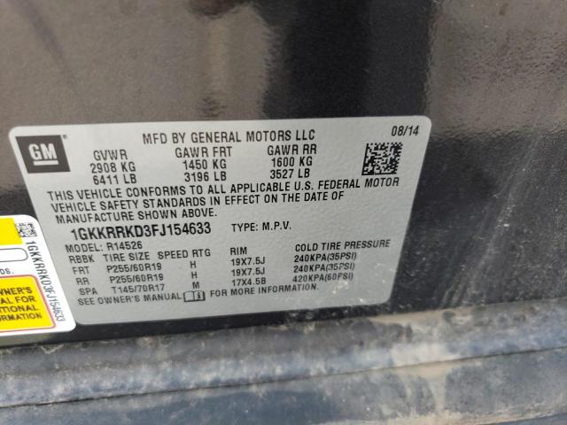 2015 GMC ACADIA 1GKKRRKD3FJ154633