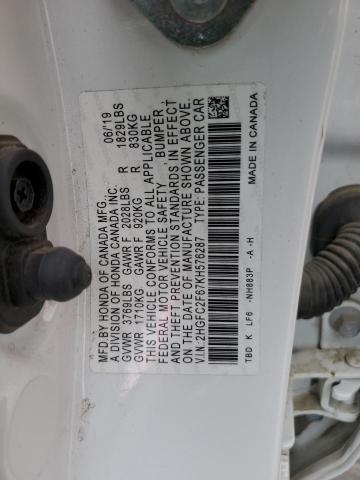 2HGFC2F67KH576287 Honda Civic Lx