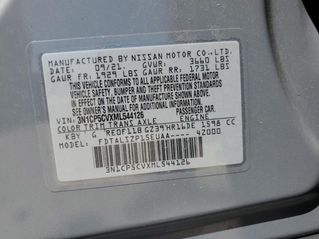 3N1CP5CVXML544126 Nissan Kicks SV 12