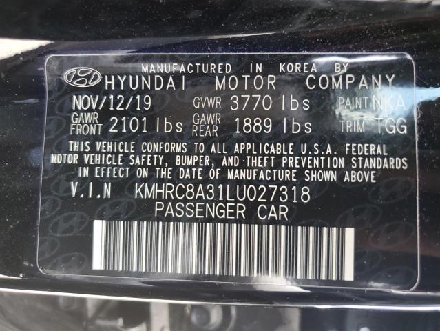 KMHRC8A31LU027318 Hyundai Venue SEL 13