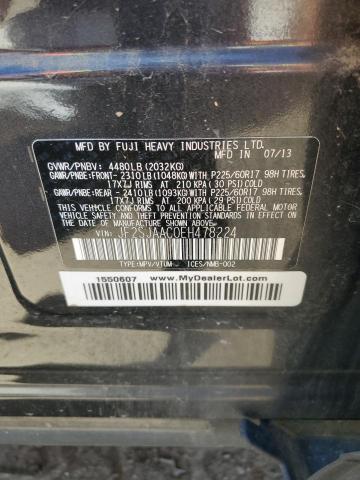 JF2SJAAC0EH478224 Subaru Forester 2.5i