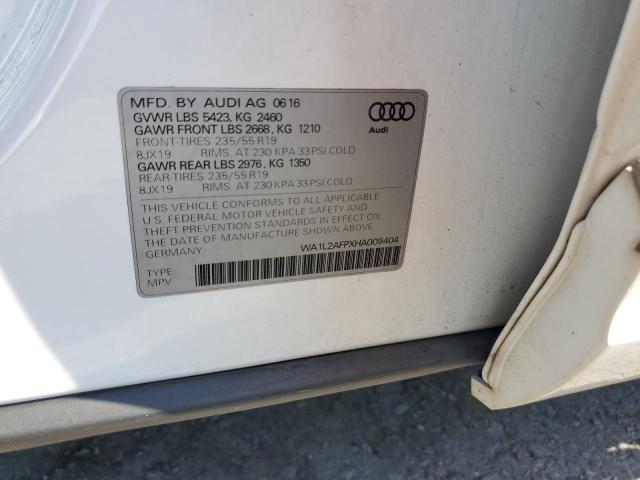 VIN WA1L2AFPXHA009404 2017 Audi Q5, Premium Plus no.13