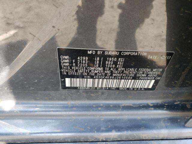 4S3GKAK66J3610596 Subaru Impreza Sport