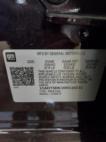2021 CADILLAC CT5 PREMIU - 1G6DT5RK1M0144031