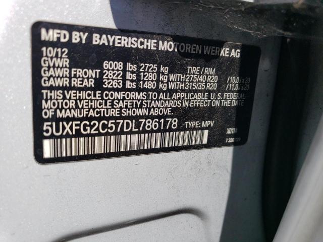 5UXFG2C57DL786178 2013 BMW X6 - Image 13