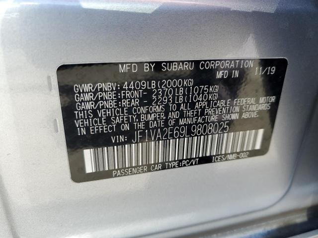 JF1VA2E69L9808025 Subaru Wrx Sti