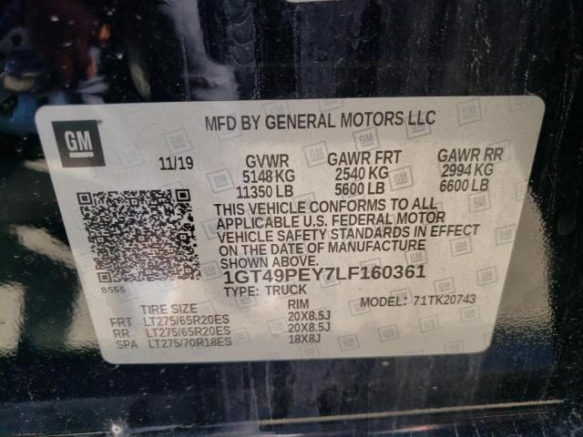 1GT49PEY7LF160361 GMC Sierra K2500 At4